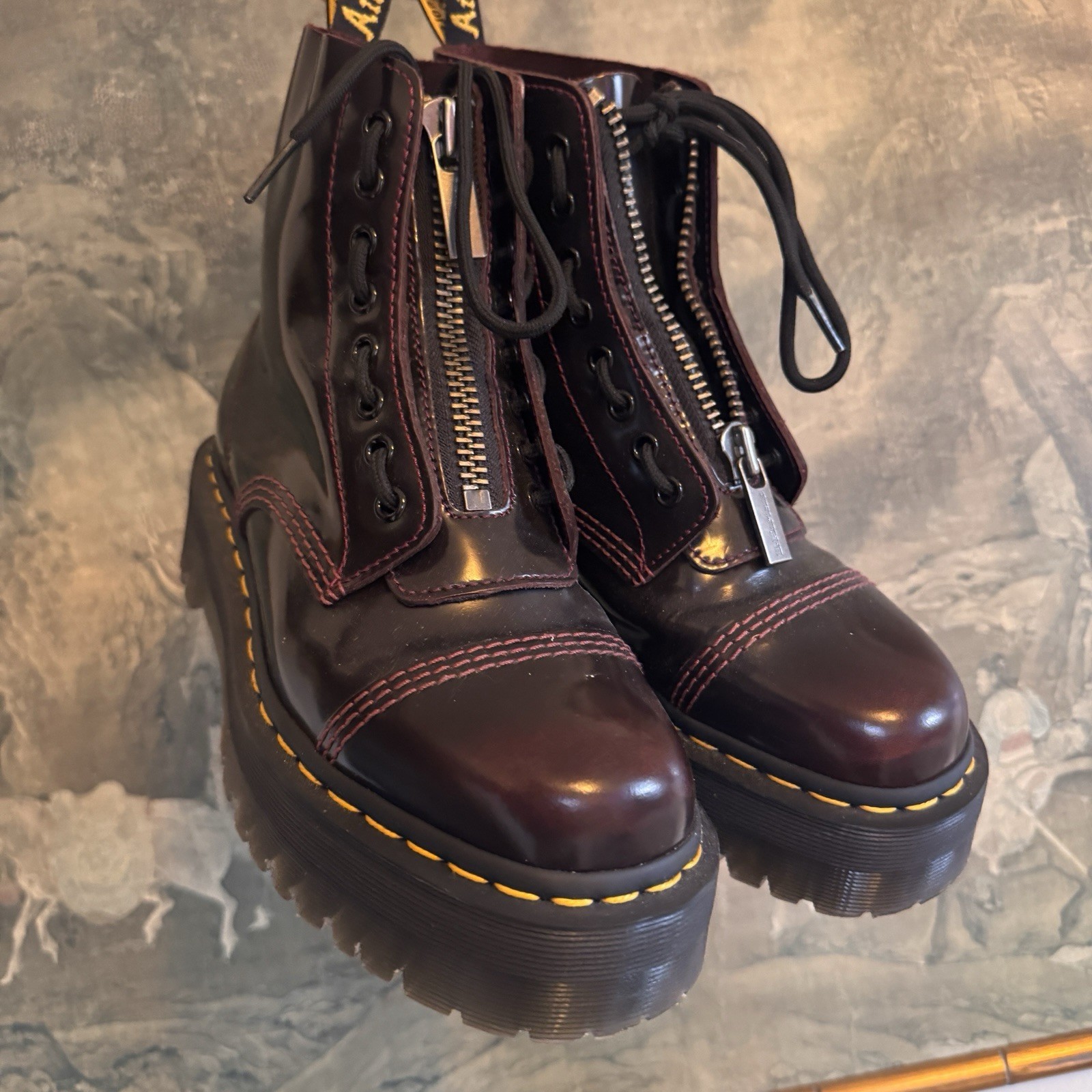 Dr. Martens Sinclair Arcadia Platform Leather Boo… - image 1