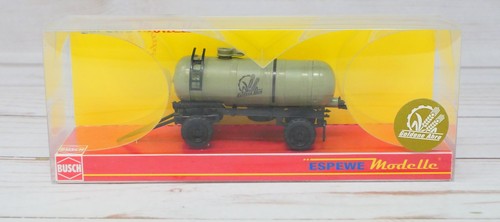 Remolque cisterna Busch Espewe 95027, HW 80 HTS, "Oroja dorada", escala 1/87 HO | Zustand: New