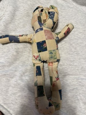 Patchwork Quilt Small 6.5  Handmade Country Teddy Bear