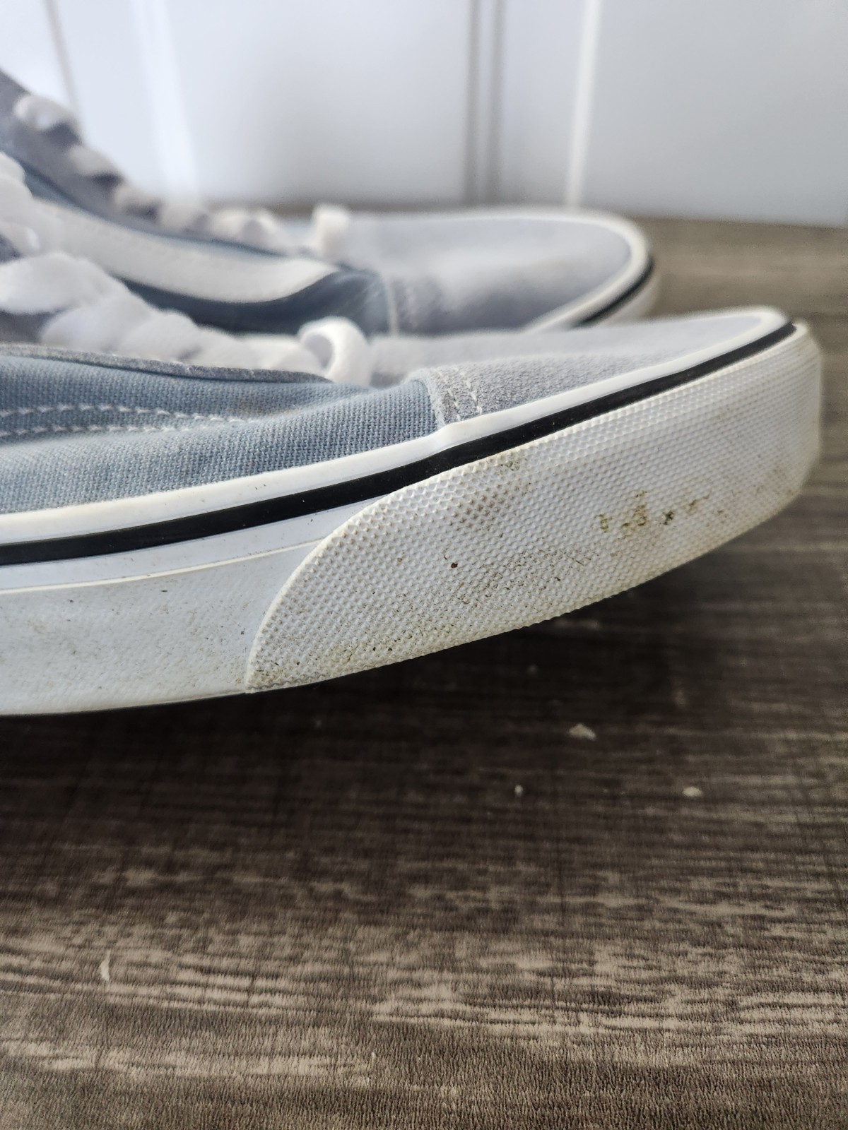 VANS Old Skool Stackform Suede Gray Platform 7213… - image 11