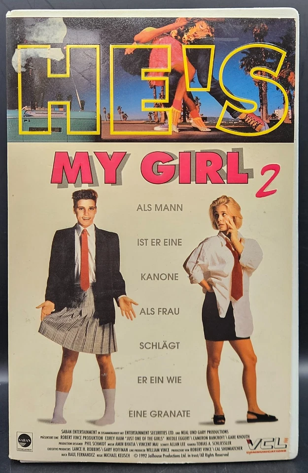 He's My Girl 2 VHS Keusch, Michael Haim, Corey, Eggert, Nicole Bancroft, Cameron - Bild 4 von 4