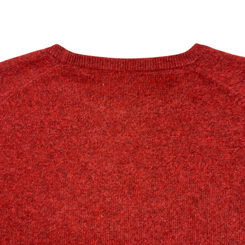 Suéter de Colección Pringle of Scotland 100% Cachemira Pura Para Hombre XL Rojo Cuello Redondo Foto 4 de 4