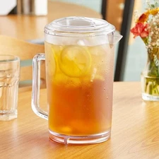 64 oz.  Textured Pitcher with Lid Jug Juice Pitcher ( Qty 1)