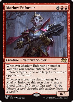 MTG Markov Enforcer [Foundations Jumpstart] Near Mint Magic