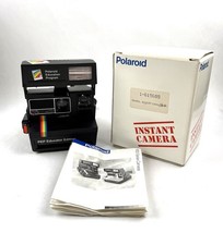 Polaroid M635CL Instant Camera PEP Educational Edition 600 EUC Tested  Works