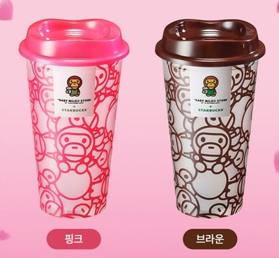 Starbucks Korea 2026 BaBy Milo Reusable cold cup sweet Hour