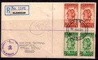 New Zealand Health Stamps. FDC / Cover.  1942. Censor Mark. Used. #88