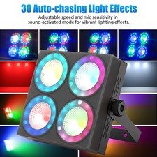 4 LED 120W Par Light DMX512 Stage Audience Blinder Light Beam Party Linghting