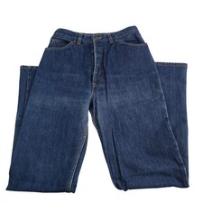 Vintage Levis Orange Tab Denim Jeans Women's Size 12 Dark Wash Made in USA