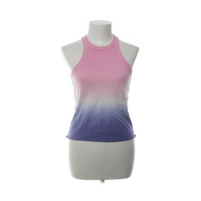 Wsly, Tank­top, Größe: XS, Pink/Blau, Bio-Baumwolle, Batik, Damen #oq5
