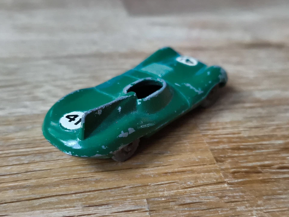 JAGUAR D-TYPE "41"GRÜN MATCHBOX SERIES LESNEY No.41 ENGLAND 60erJAHRE - Bild 4 von 4