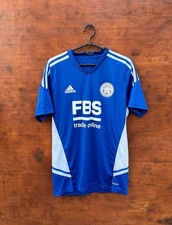 LEICESTER CITY 2022 2023 TRAINING FOOTBALL SHIRT ADIDAS SIZE M ADULT