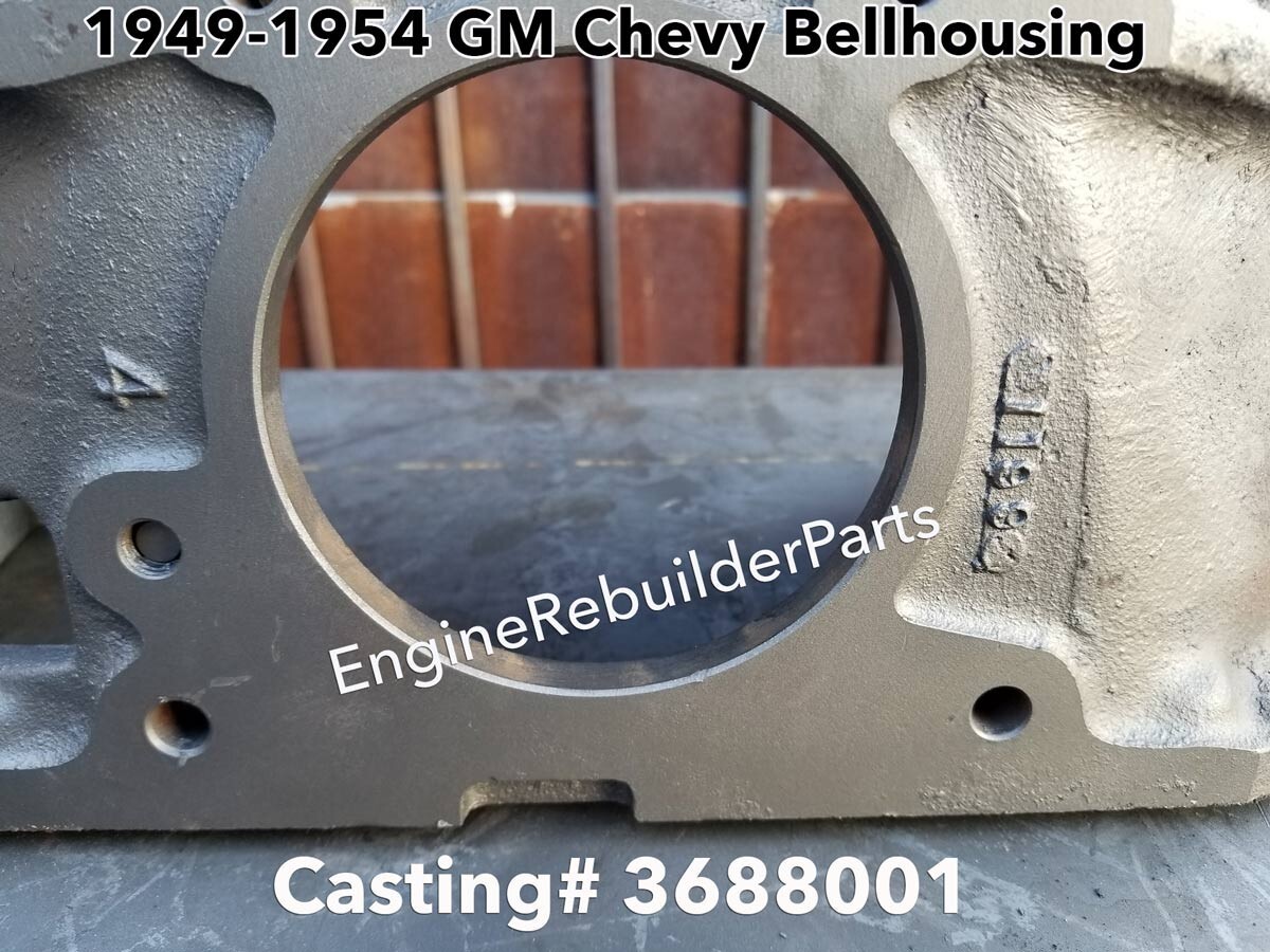 GM Engine Bell Housing 3688001 2 1949-1954 Chevrolet Belair