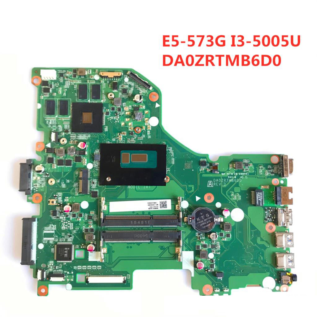 Motherboard For Acer E5-573 E5-573G DA0ZRTMB6D0 i5 i7 CPU