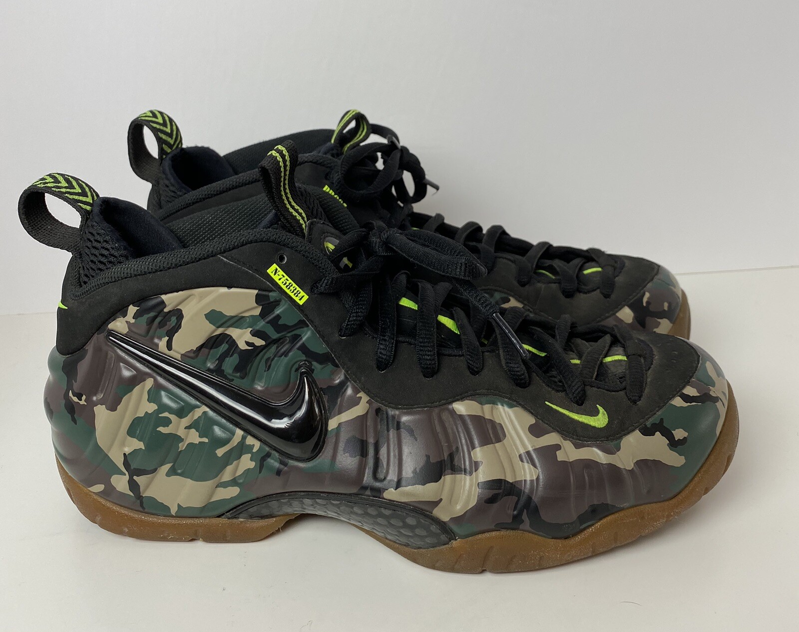 air foamposite pro prm le green camo