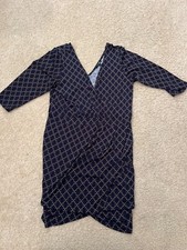 Fashion nova womens dress navy blue and gold