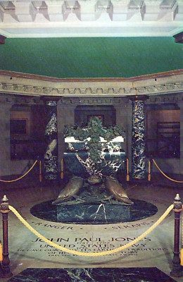 Annapolis Maryland U.S. Navel Academy Crypt of John Paul Jones Postcard