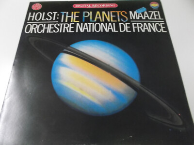 67581 - HOLST - THE PLANETS (MAAZEL) - 1981 CBS VINYL LP - DIGITAL RECORDING