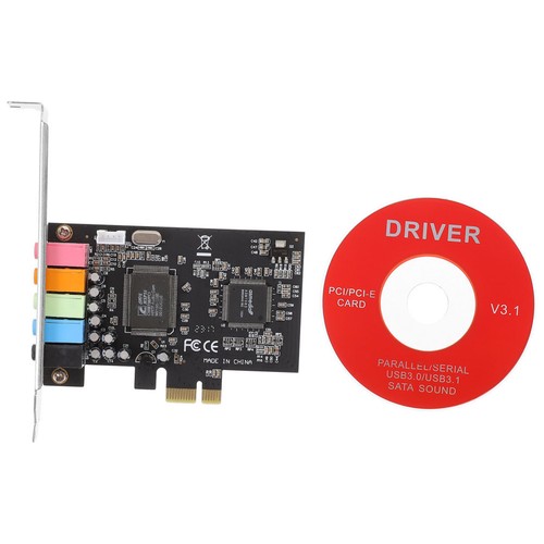 1PC Sound Card 6 Digital Sound Internal Audio Card with Low Profile Bracket - 第 12/12 張圖片