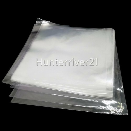 100 NEW LP / 12" PLASTIC OUTER CLARITY RECORD COVER SLEEVES FOR * VINYL ALBUMS - Picture 2 of 8