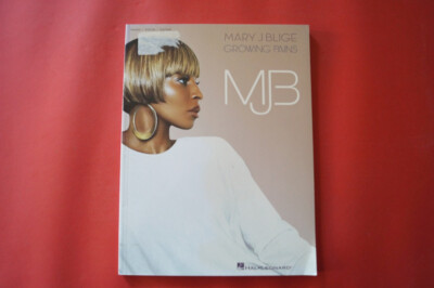 Mary J Blige - Growing Pains .Songbook Notenbuch .Piano Vocal Guitar PVG