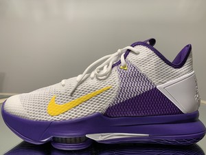 Nike LeBron Witness 5 âLakersâ Black Purple Gold Outlet Sale CQ9381-001