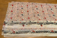 Sheer Scarf Multi-Color Floral Pattern Unbranded Acrylic 72 X 44 IN. EUC