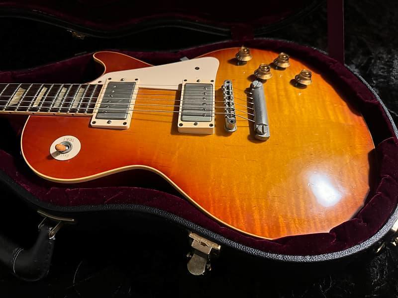 ギター Gibson CS LP Standard LPR8 VOS 1958 Electric Guitar Gibson CS LP Standard LPR8 VOS 1958 Sunburst
