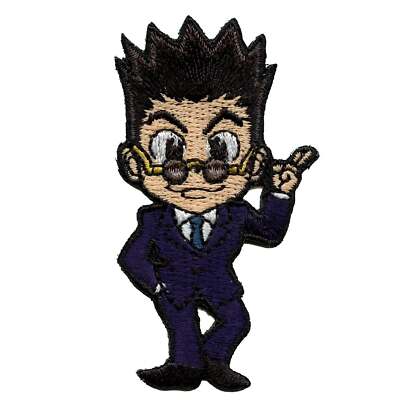 Hunterxhunter Anime Leorio Voll Körper Bestickt Aufbügeln Patch