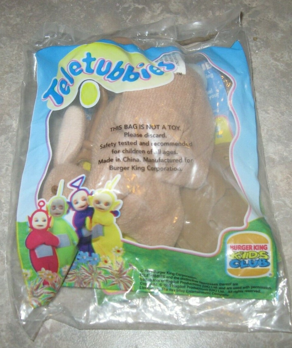 Kids Club Burger King Teletubbies Toys 1999 Teletubbies Burger
