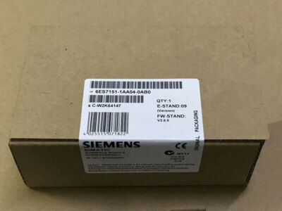 Siemens 6ES7151-1AA04-0AB0 IM151-1 Standard PROFIBUS DP Interface Module ET200S