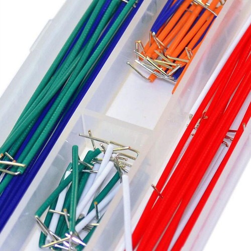 140pcs Solderless Breadboard Jumper Cable Wire Kit U Shape for Arduino Shield US - Picture 8 of 11