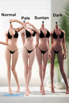 1:6 ANT Flexible Girl 12 inch Female Seamless Action Figure Body Hands Toys Doll