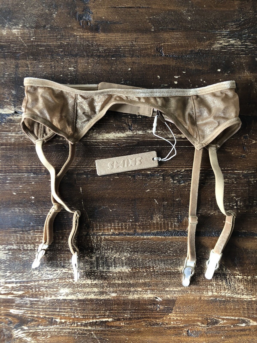 SKIMS Glisenette Garter Belt in Chai size XXS AC-GTR-1540