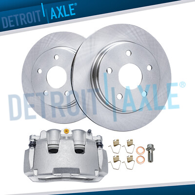 Front Disc Rotors Right Brake Caliper for Chrysler Aspen Dodge Ram 1500 Classic