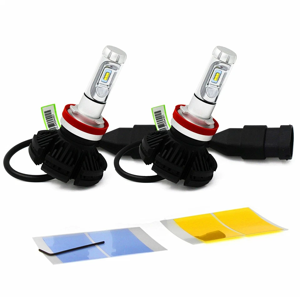 Bombilla antiniebla Allá LED color cambiable 1255/H11LL|Bombilla faro blanco AMARILLO Foto 2 de 4