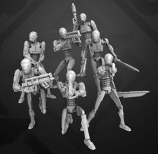 Star Wars Legion BX-Series Droid Commandos Expansion Proxy Models 3d Printed