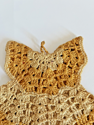 white christmas dresses Oven Door Dress, Potholder, and Fridgie Crochet Patterns main image 1