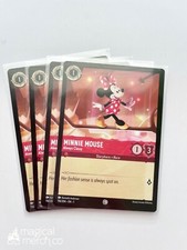 Disney Lorcana Minnie Mouse Always Classy 116/204 Common NM Card Regular 4x
