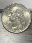 1964 D Washington Quarter - BU - As Shown! (#1092)