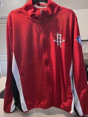 Men's G-III Sports by Carl Banks Red Houston Rockets 75th Anniversary Fullzip