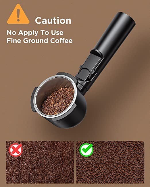 Espresso Machine with Milk Frother, 1-4 Cup Mini Expresso Coffee Maker for Home