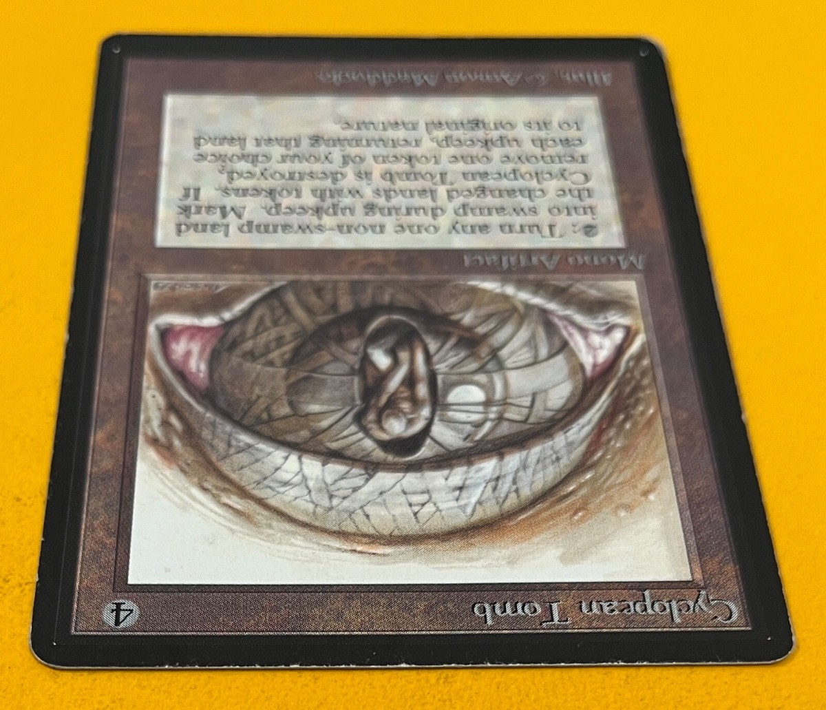 MTG CYCLOPEAN TOMB Beta (OldManMTG 007-702) | eBay