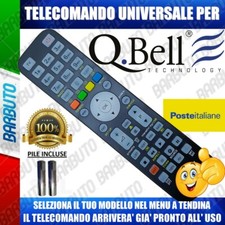 TELECOMANDO UNIVERSALE QBELL^ CLICCA SUL TUO MODELLO E LO RICEVERAI GIA PRONTO
