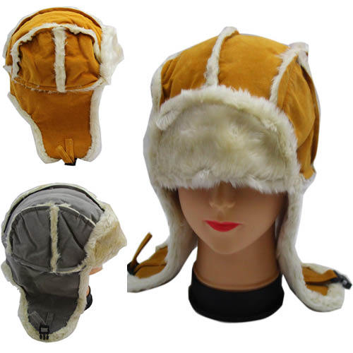 CLEARANCE Men Women Russian Winter Warm Trapper Aviator Hat Faux