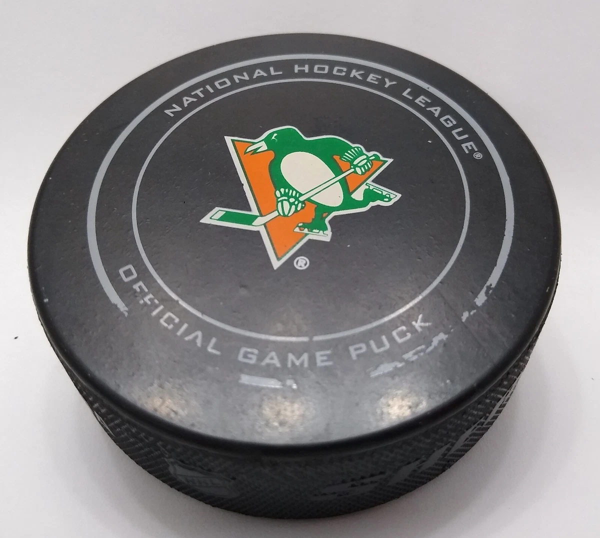 Game used hotsell hockey puck