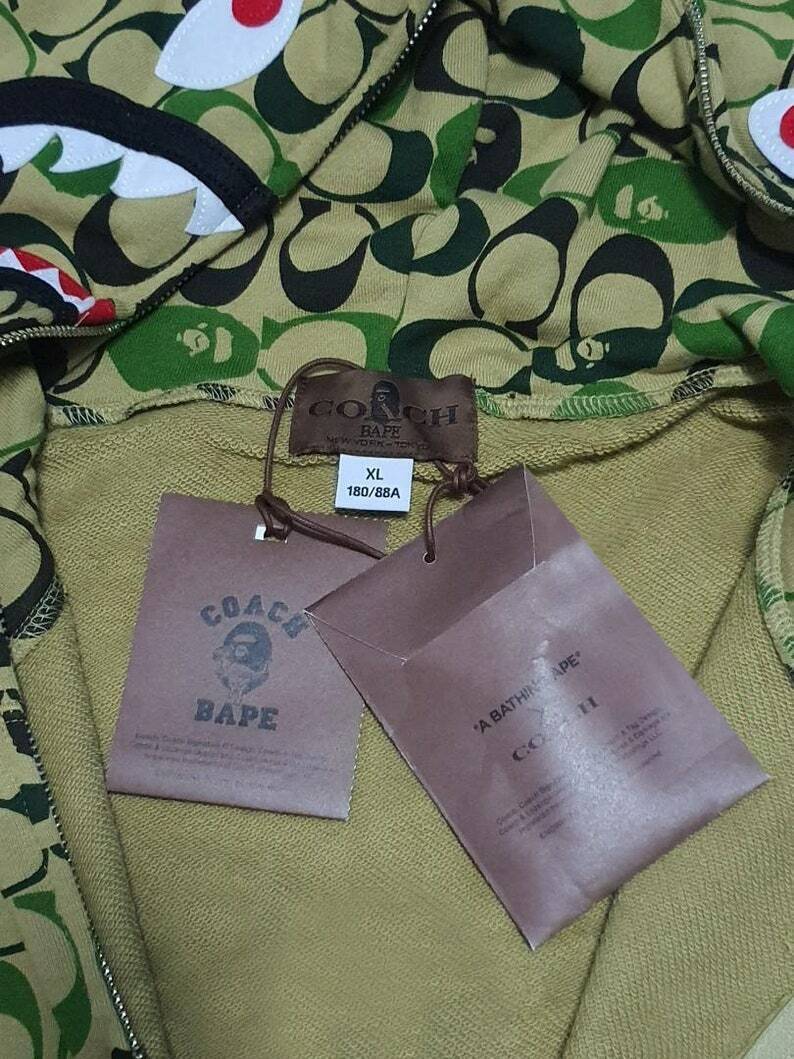 Bape A Bathing ape X Coach Monogram Extra Large | eBay Bape A Bathing ape X Coach Monogram Extra Large | eBay