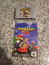 Mario Kart 64 Game Cartridge Nintendo N64 Game Authentic.