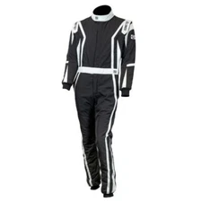 Zamp R100033XL Race Suit ZR-52F FIA8856-2018/SFI 3.2A/5 Black Lightweight