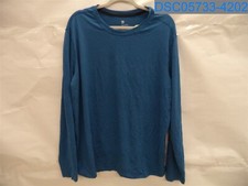 All In Motion: Men's XL Blue Performance Long Sleeve Shirt 191904601254